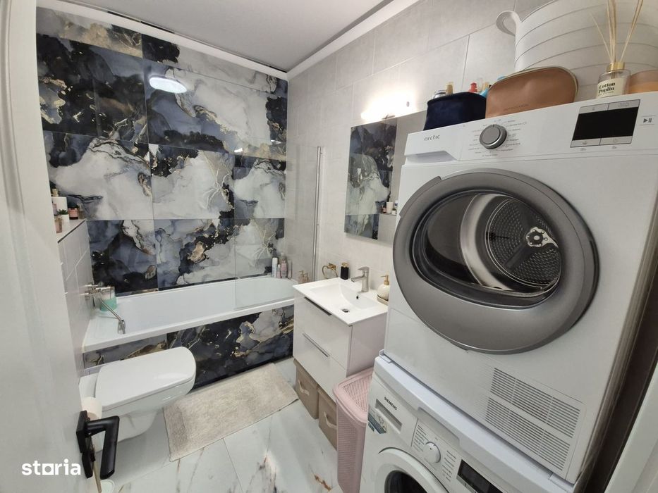 Apartament modern/ 2camere/ bloc nou/ balcon 12mp/ zona Terra