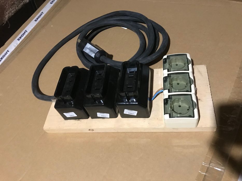 Кабел удължител разклонител