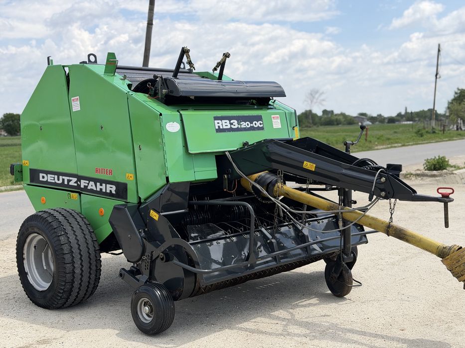 Presa/Balotiera Deutz-Fahr GP 3.20 OC Plasa+Ata+Masa 2,10m+Tocator Ca Noua Import Germania  Balot 120cx120 Claas Krone Welger