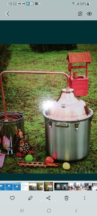 Cazan Țuică 98 L /2500 Lei inox  alimentar