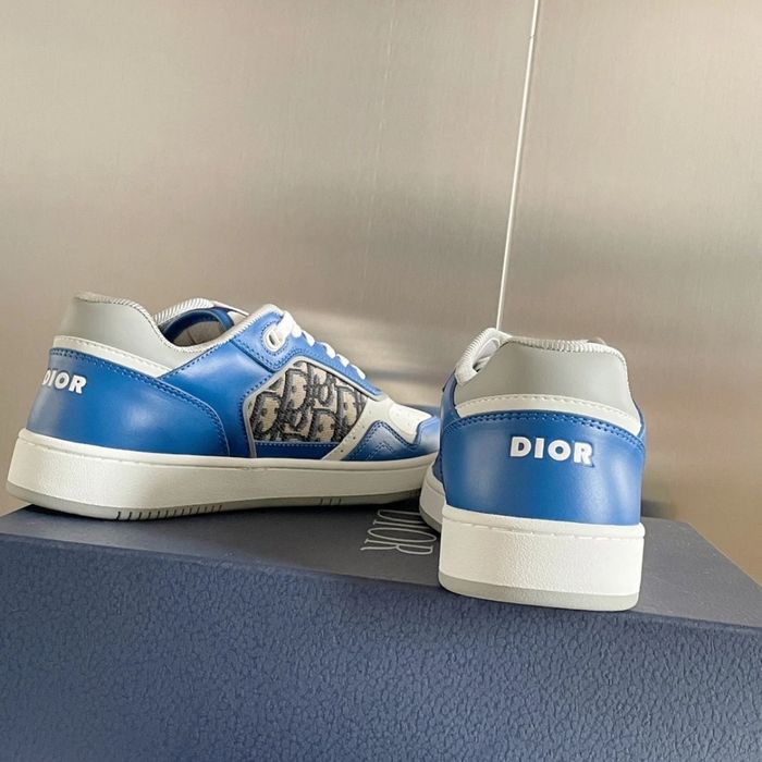CD B23 Mid Top Oblique Blue/White