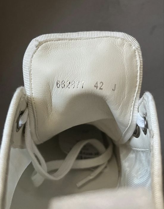 Alexander McQueen Tread Slick White Transparent