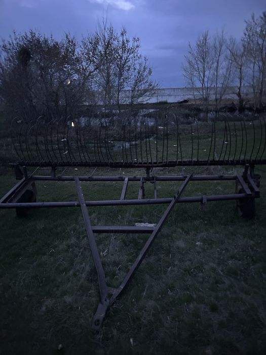 Сенокосилка и грабли