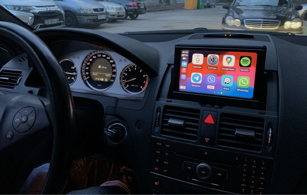 Carplay AMG Меню AndoidAuto Mercedes Agility Sport W205 W213 W212 W218