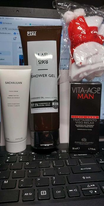 Gel de dus LABOR8, crema styling,Tratament facial relaxant bărbați.