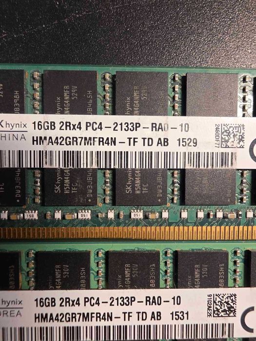 64GB Ram Hynix 4x16GB 2133MHz DDR4 pentru Server