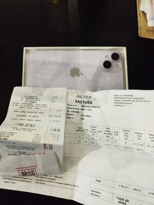Iphon 14 intr.o stare ff buna , culoare deosebita..bine intretinut