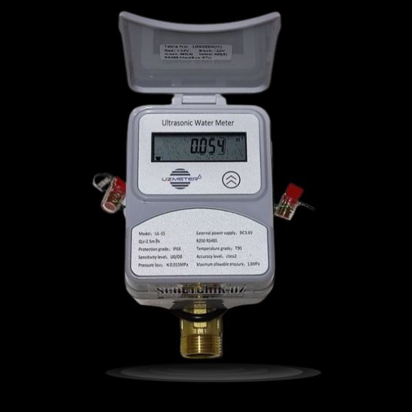 Счетчик горячей холодной воды ультразвуковой UzMeter Dn-15,20,32