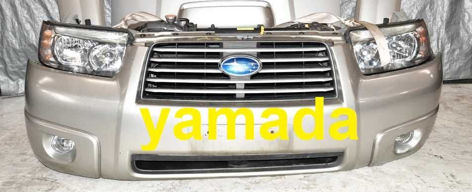 Subaru Forester SG ноускат передий бампер в сборе