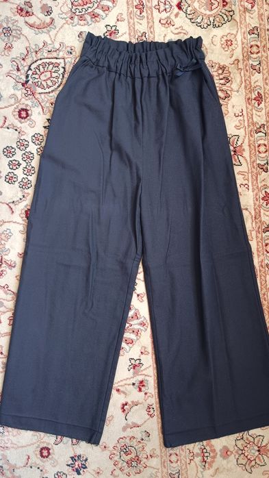 Брюки детские школьные синие