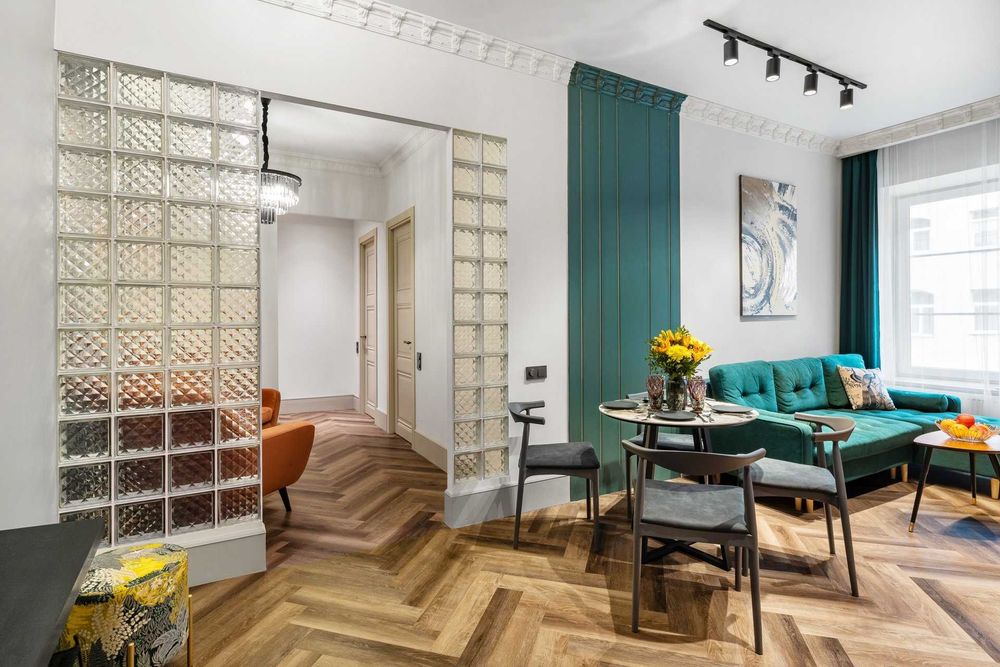 Стеклоблок бесцветный Pyramid алмаз 19х19х8 Чехия