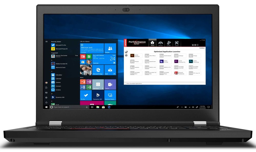15.6" ThinkPad P15 / i7 / 128GB /2TB SSD /NVIDIA Quadro T1000 /Win Pro