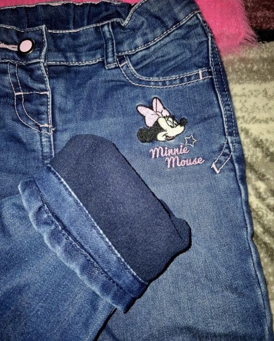 Blugi C&A Minnie +bluza  H&M