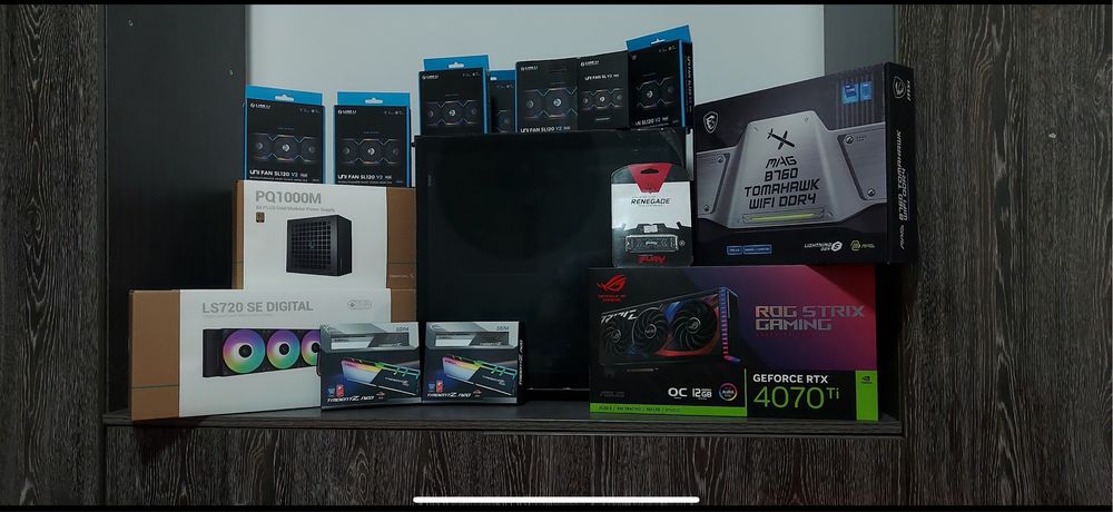 Компьютер I7-12700 , rtx 4070 ti
