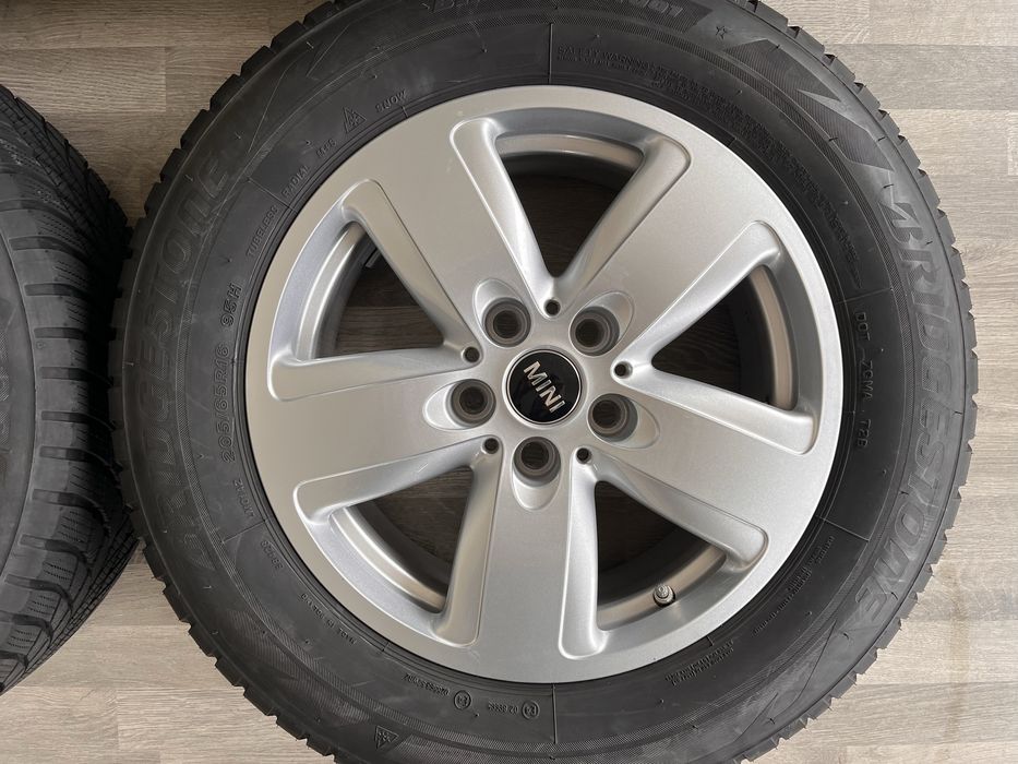 Оригинални джанти 16 цола 5х112 за Мини със зимни гуми 205/65/16