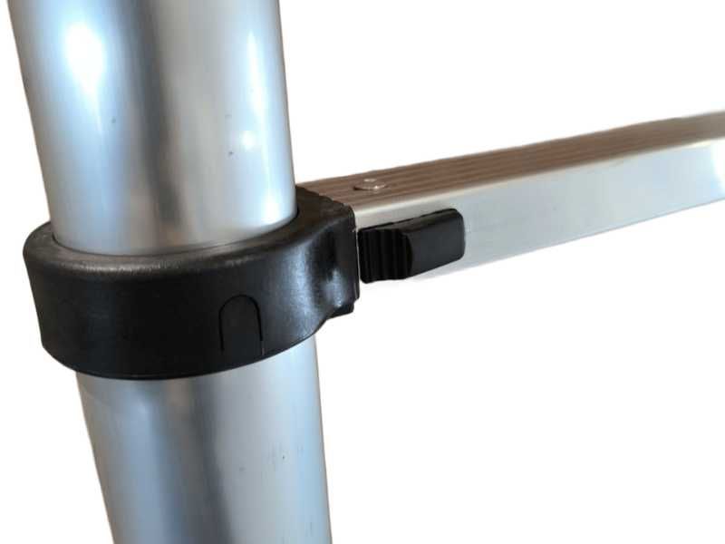 Стълба алуминева телескопична 3.8м, 150кг, 13 секции