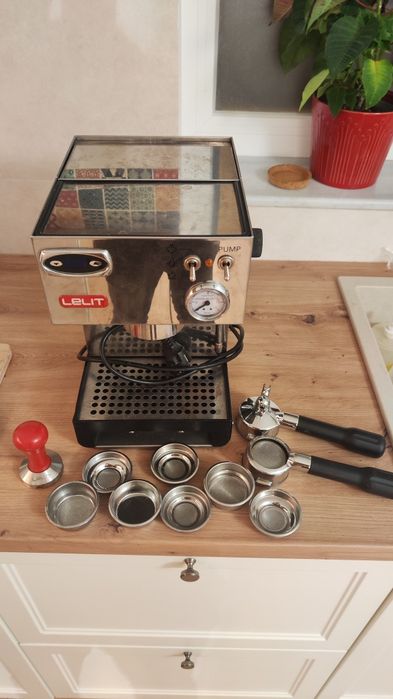 Espresso Lelit 41Tem (Oct2016) + set nou site + tamper + filtru apa sigilat