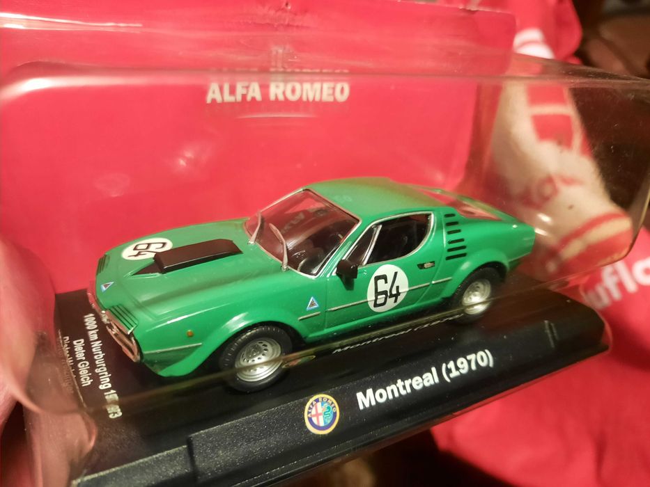 Умалени колекционерски модели на Alfa Romeo, спортни класики! 1:43