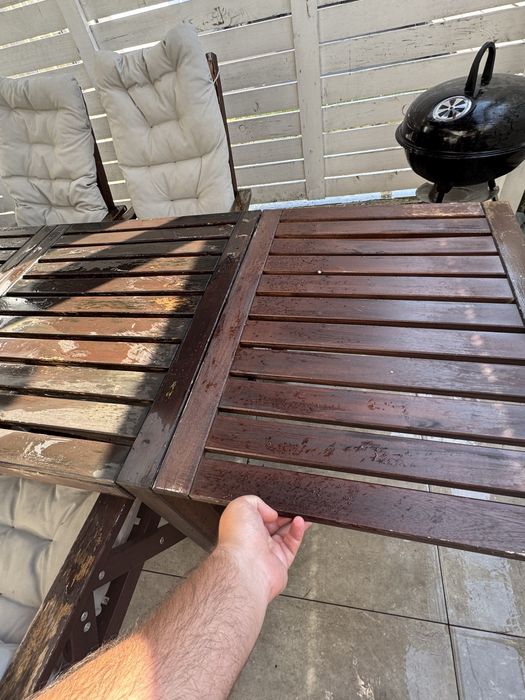 Set Ikea terasa APPLARO + perne