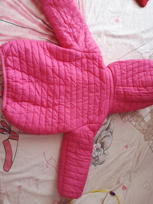 Детско яке в розово