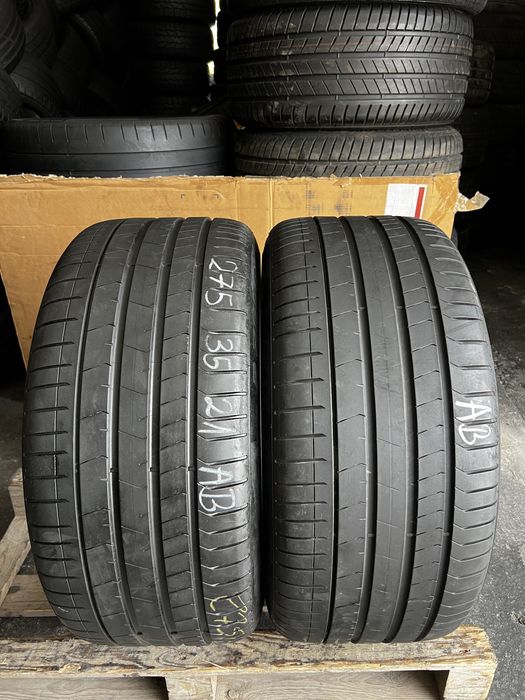 2 anvelope vara 275/35/21 , Pirelli , DOT 2022 , 5.8 mm