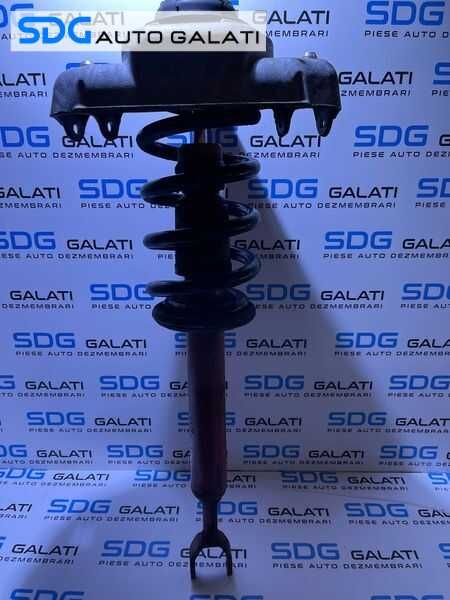 Telescop Amortizor Complet cu Arc si Flansa Dreapta Fata Audi A6 C6 4x4 Quattro 3.0 TDI 2005 - 2011 Cod 4F0413031AP [AV1164]