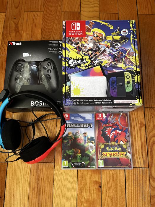 Nintendo Switch Oled 1 7’ display 64GB