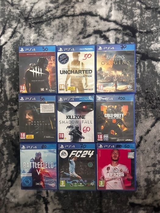 Vând sau schimb cd ps4