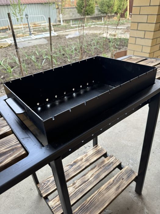 Мангал железный новый лофт