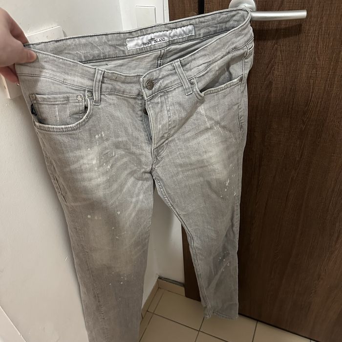 Дънки Stone Island с Certilogo