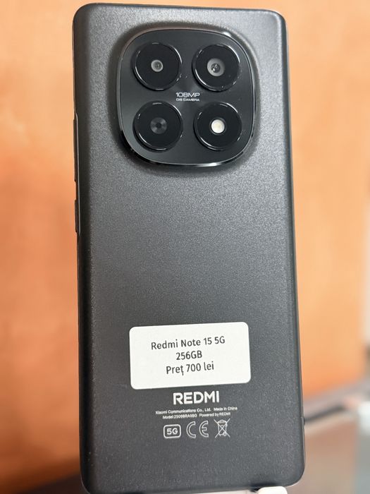 Redmi Note 15 5G Preț 700 lei fix
