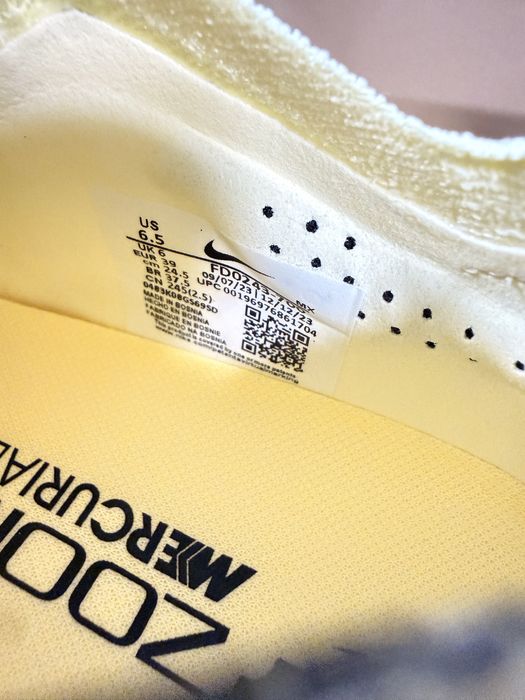 Nike Zoom Mercurial Vapor 15 Acc Elite Lime