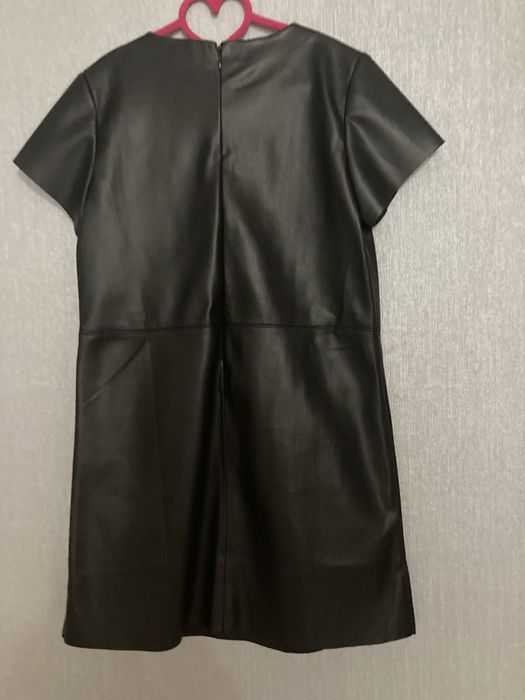 Кожена рокля  Mango размер 140 см-10г