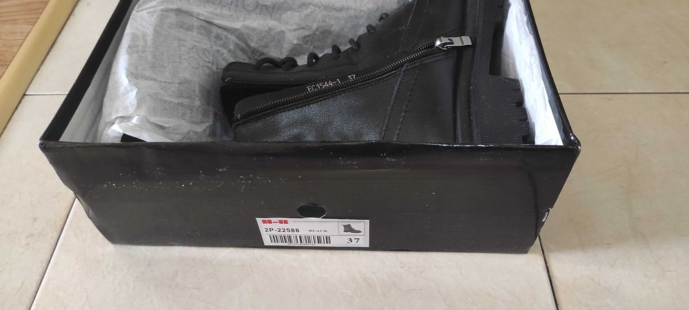 Дамски боти естествена кожа