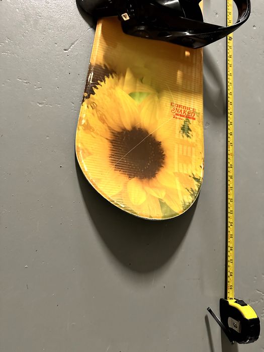 Свеж дамски/юношески сноуборд комплект 137см с обувки Vans (38 EU), каска и очила!