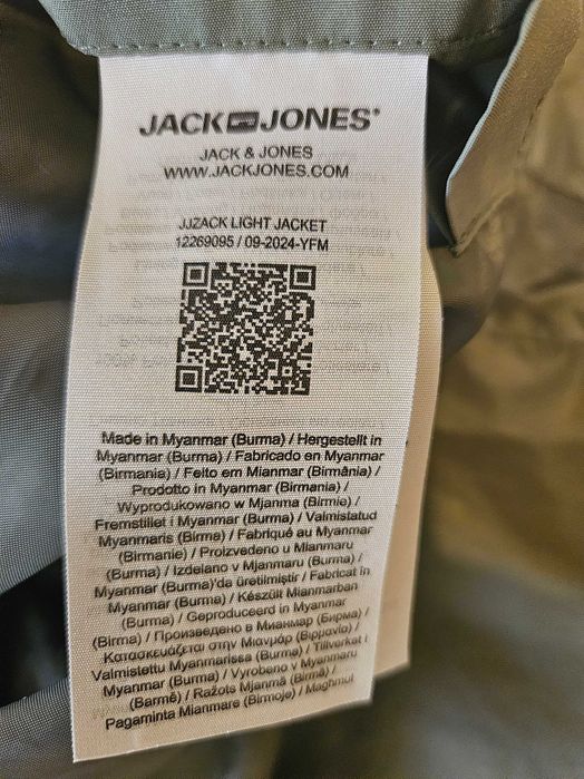 Продава се преходно яке "JACK & JONES"