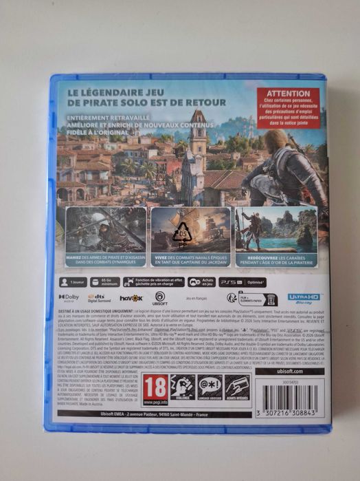 Assassin's Creed Black Flag Resynced PS5
