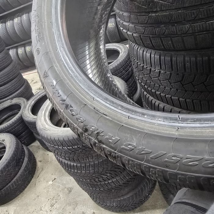 2x 225/45/18 M+S PIRELLI RUNFLAT Stare excelentă