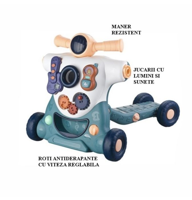 Premergător, tricicleta sau trotineta  3 in 1