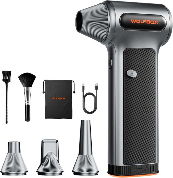 Въздушна духалка WOLFBOX MF200 за компютър и кола