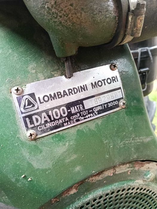 Motocultor/Motoagricola Goldoni 4x4 18cp Diesel cu motor de Lombardini