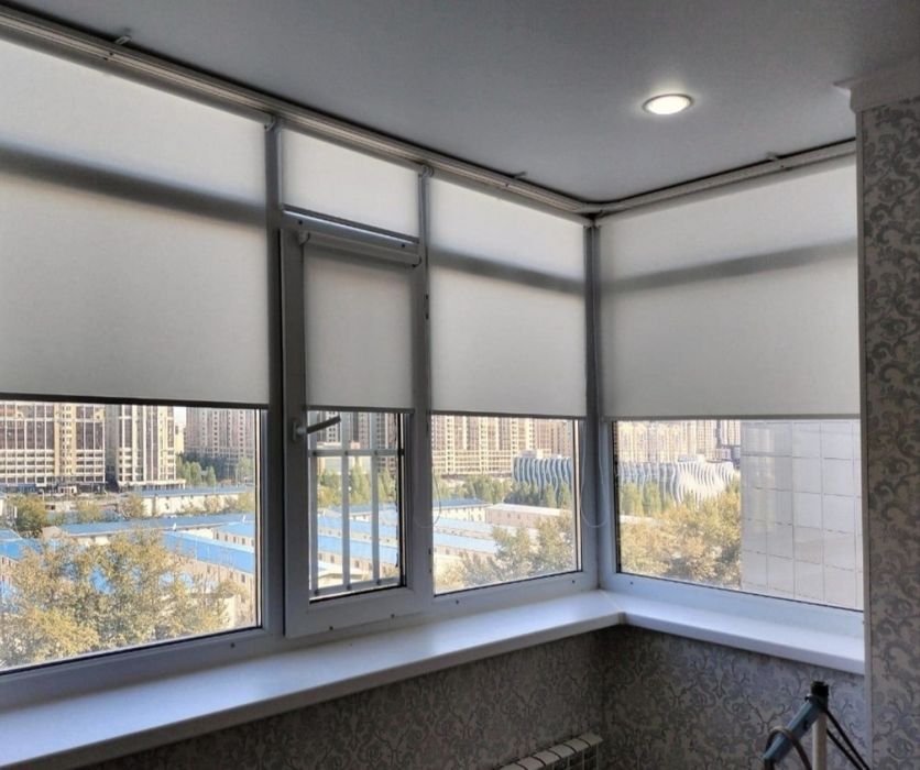 Жалюзи ролл шторы день и ночь