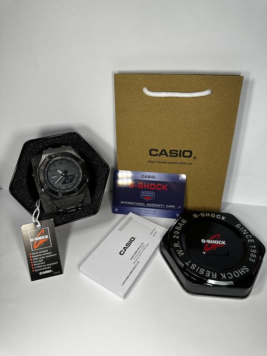 Casio G-Shock GA-2100 Metal • FullBox