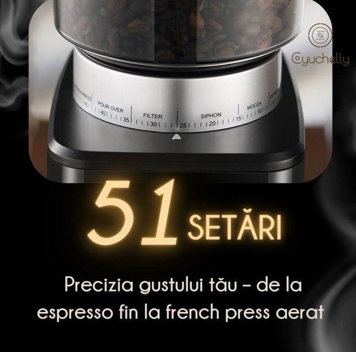 Rasnita cafea electrica (Burr-grinder)