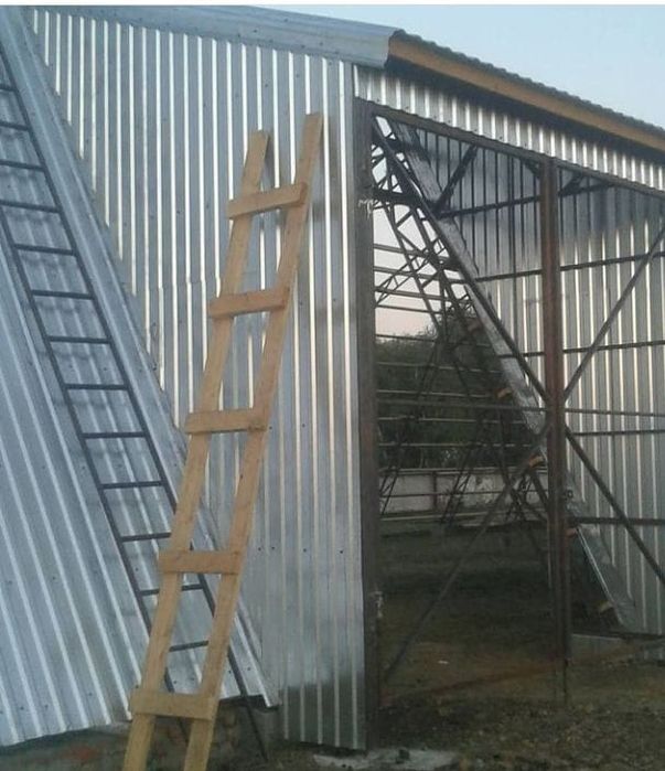 Шатровый ангар 15м ширина