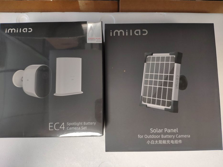 Нова Охранителна соларна  Camera Xiaomi IMILAB EC4 с подарък