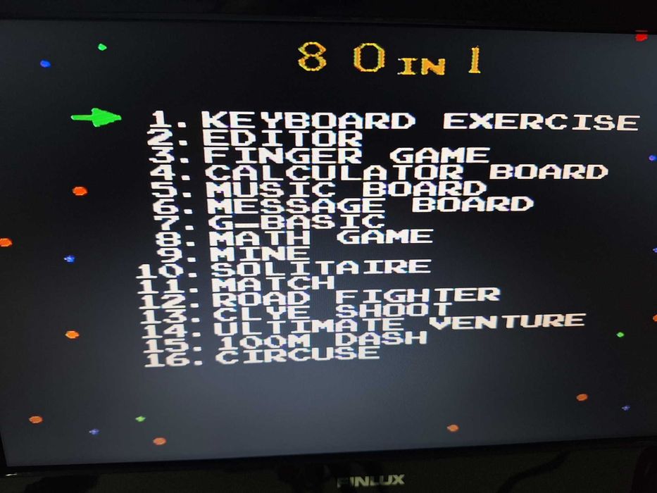 80 in 1 games, caseta discheta clasica cu joc pentru consola TV