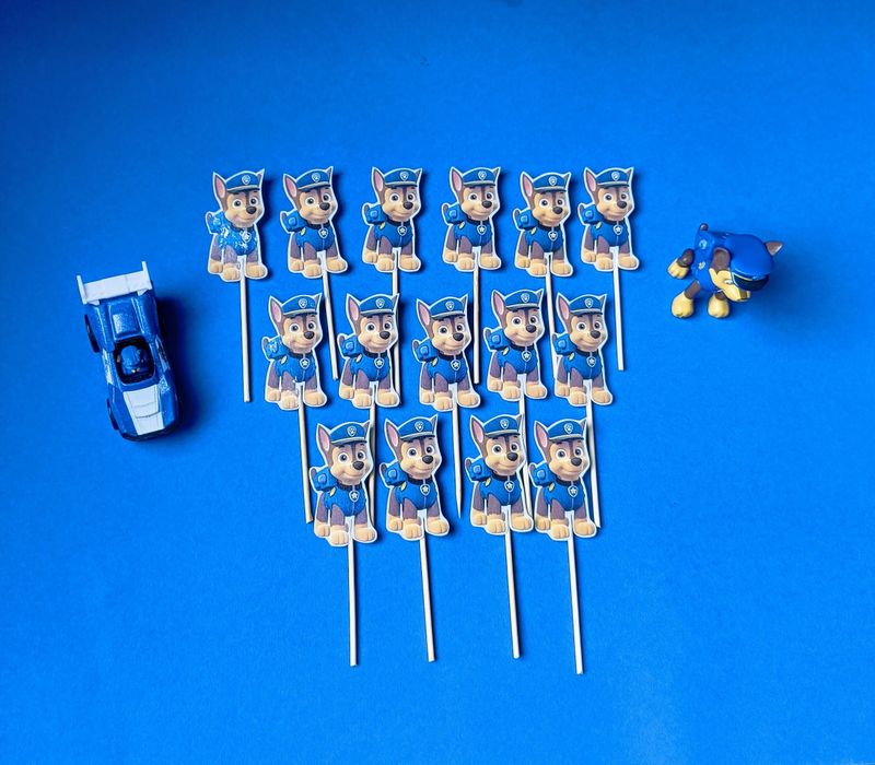 Toppere tort cu Chase din patrula cățelușilor