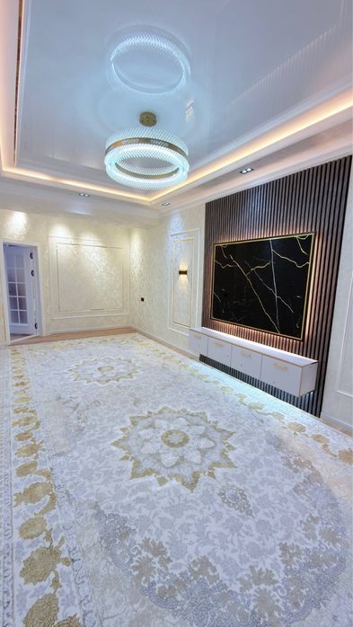 3 хонали 110м² 7-қават Манзил: Горгаз, эски Цум.