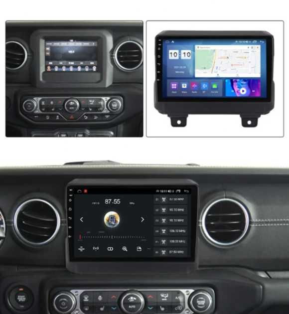 9-инчова мултимедия с подарък камера за JEEP Wrangler (JL) (2018–2022)